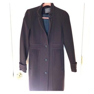 J.Crew Italian double cloth day coat w Thinsulate